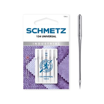 SCHMETZ UNIVERSAL INDUSTRIAL SIZE 90 PACK OF 5 CARDED