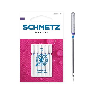 SCHMETZ MICROTEX SIZE 90 PACK OF 5 CARDED