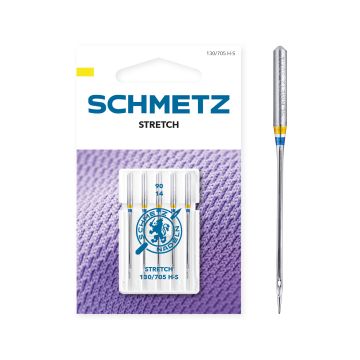 SCHMETZ STRETCH SIZE 90 PACK OF 5 CARDED