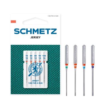 SCHMETZ BALLPOINT SIZE 70-100 PACK OF 5 CARDED