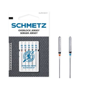 SCHMETZ DOUBLE SCARF SUK SIZE 80-90 PACK OF 5 NEEDLES CARDED