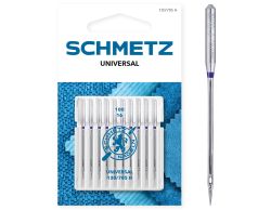 SCHMETZ UNIVERSAL SIZE 100 PACK OF 10 CARDED