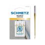 SCHMETZ GOLD TOPSTITCH SIZE 80 PACK OF 5 CARDED