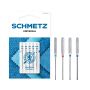 SCHMETZ UNIVERSAL SIZE 70-100 PACK OF 5 CARDED